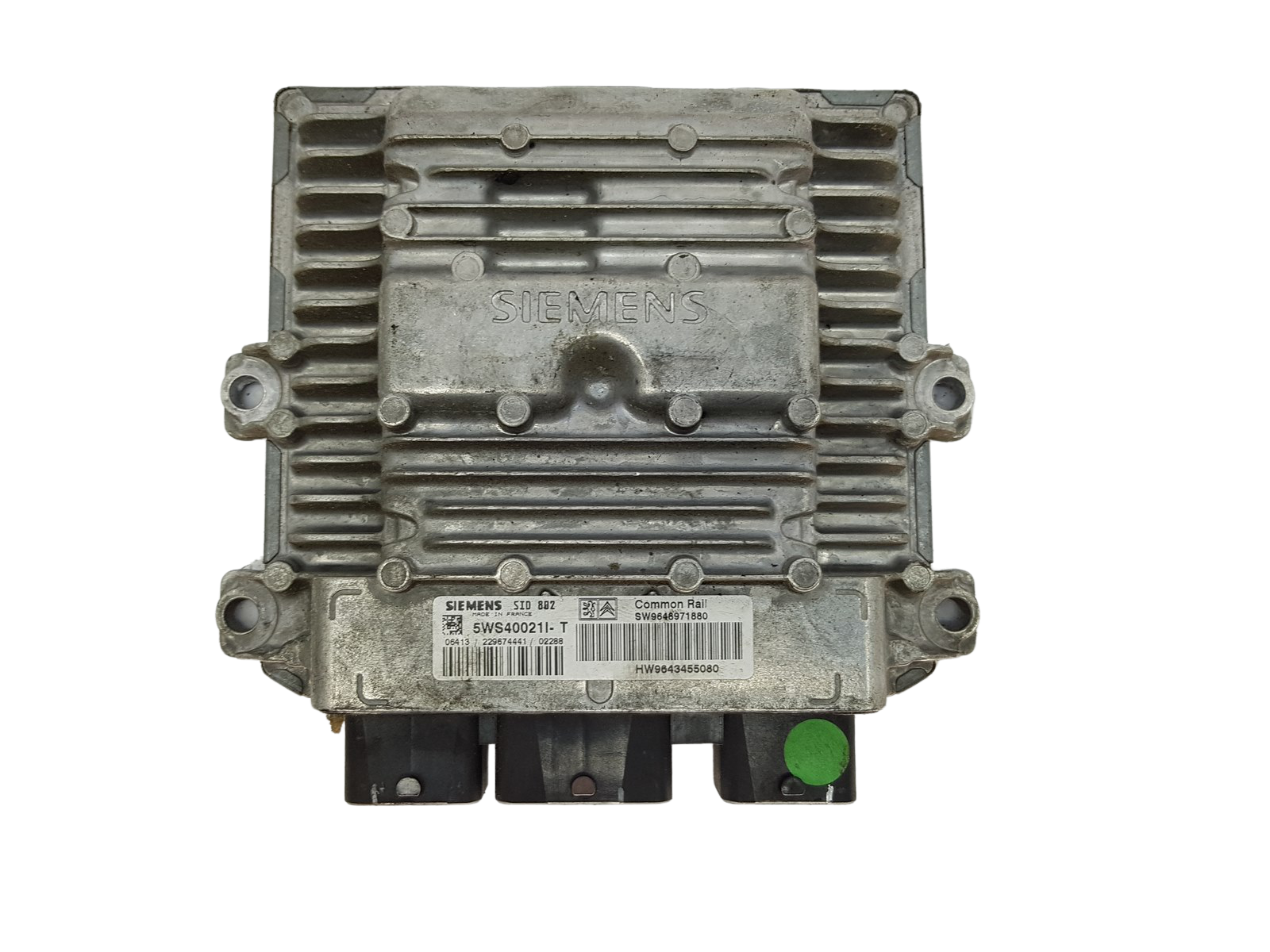 Steuergerät 9648971880 9643455080 5WS40021I-T PSA Siemens 14495 main product photo