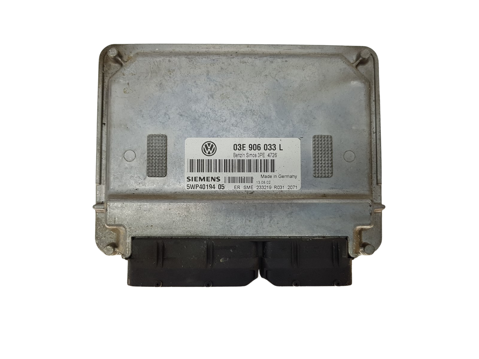 Steuergerät 03E906033L 5WP40194 05 VW Siemens 15793 main product photo