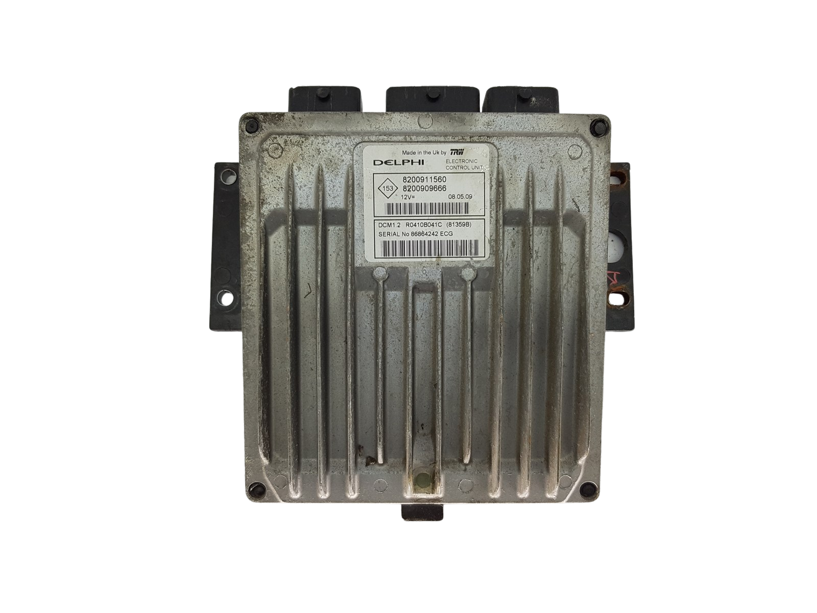 Steuergerät Renault 8200911560 8200909666 R0410B041C Delphi 19314 main product photo