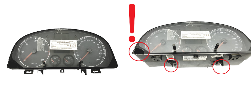Tacho Kombiinstrument VW Touran 1T0920864A 110080378003 51612 main product photo