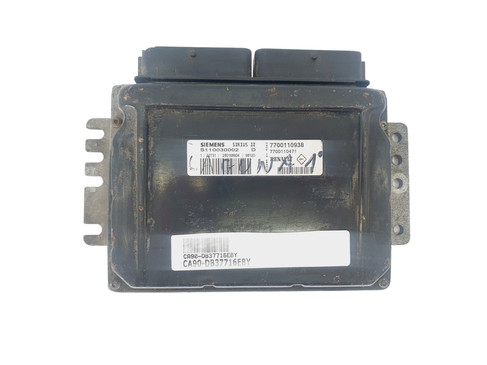 Steuergerät 7700110938 S110030002D Renault Siemens main product photo