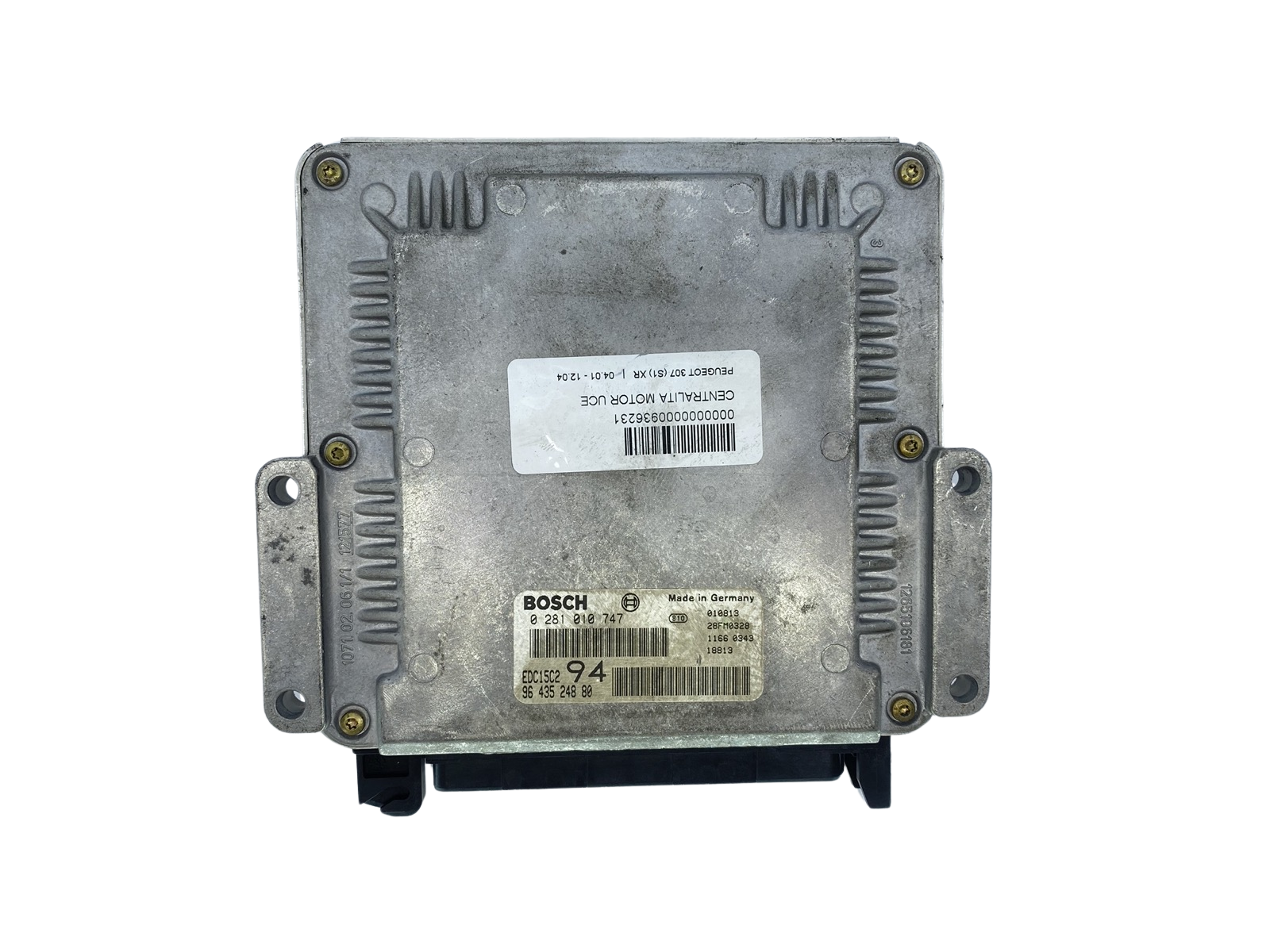Steuergerät 0281010747 9643524880 28FM0328 PSA Bosch 63338 main product photo