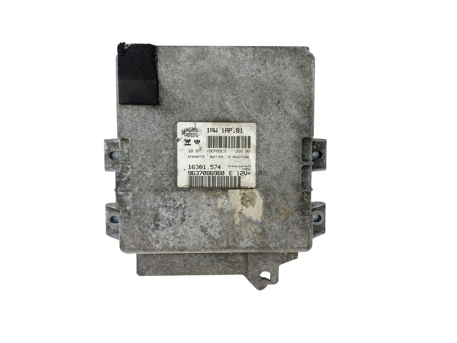 Steuergerät PSA 9637086980 16301.574 IAW1AP.81 Magneti Marelli 57381 main product photo