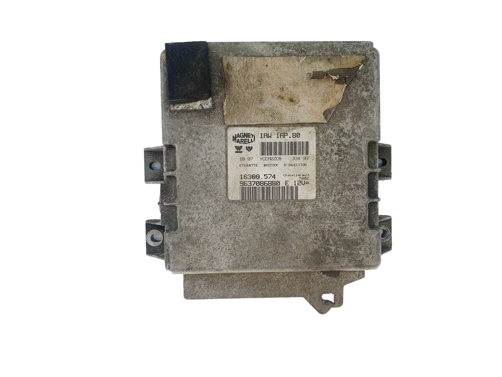 Steuergerät PSA 9637086880 IAW1AP.80 16300.574 Magneti 47490 main product photo
