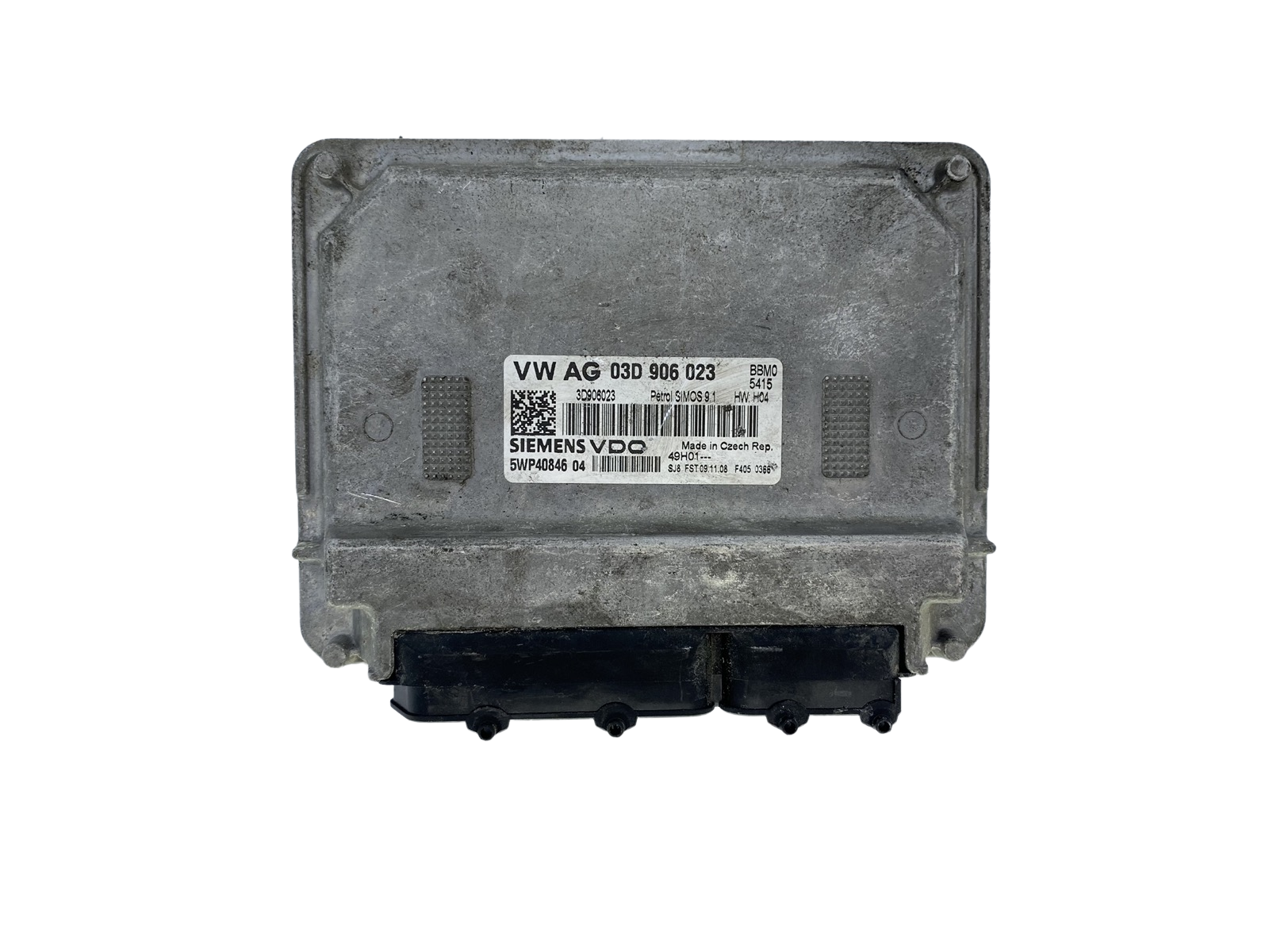 Steuergerät 5WP40846 04 03D906023 VW Siemens 53038 main product photo