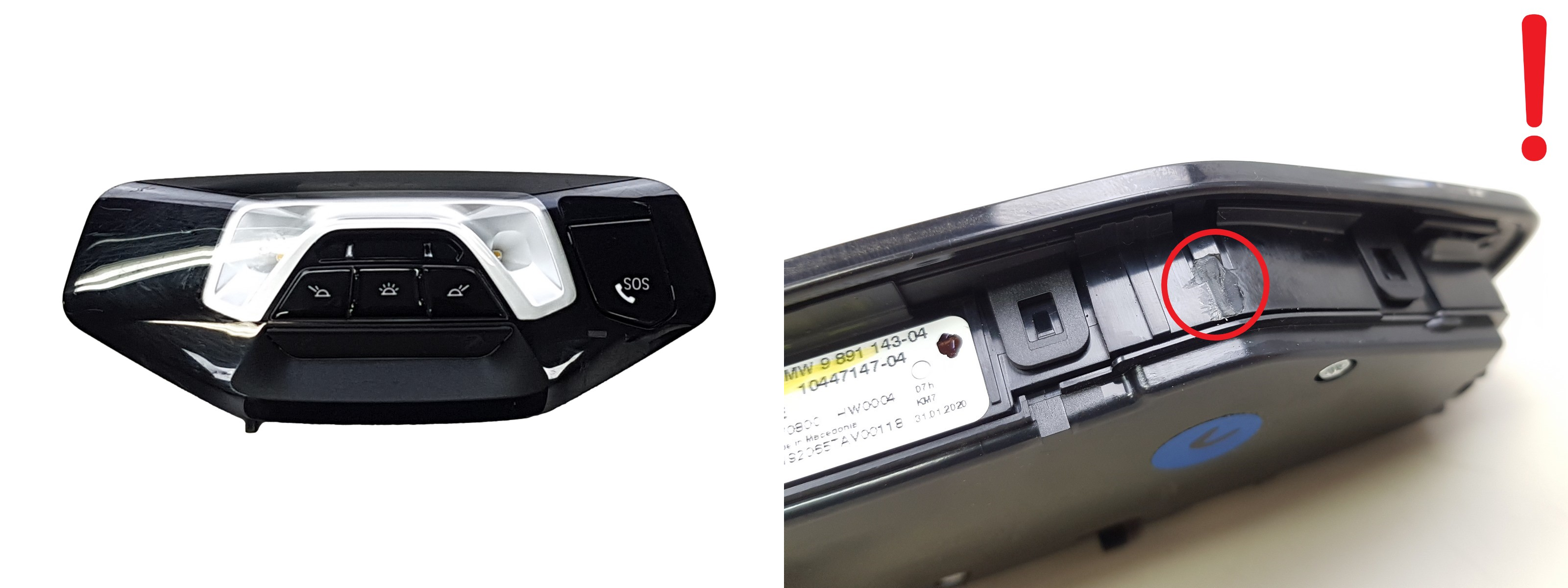 Innenraumleuchte SOS BMW 1 9891143 main product photo