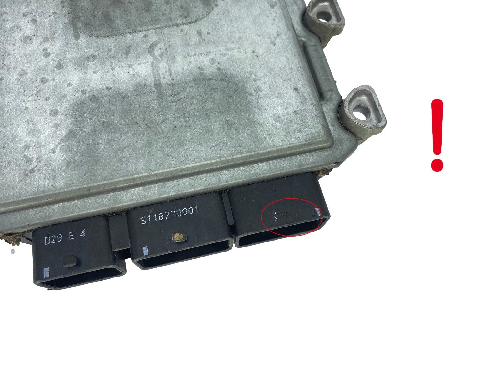 Steuergerät 5WS40029N-T 9656413180 9655041480 SID803 PSA Siemens 61423 main product photo