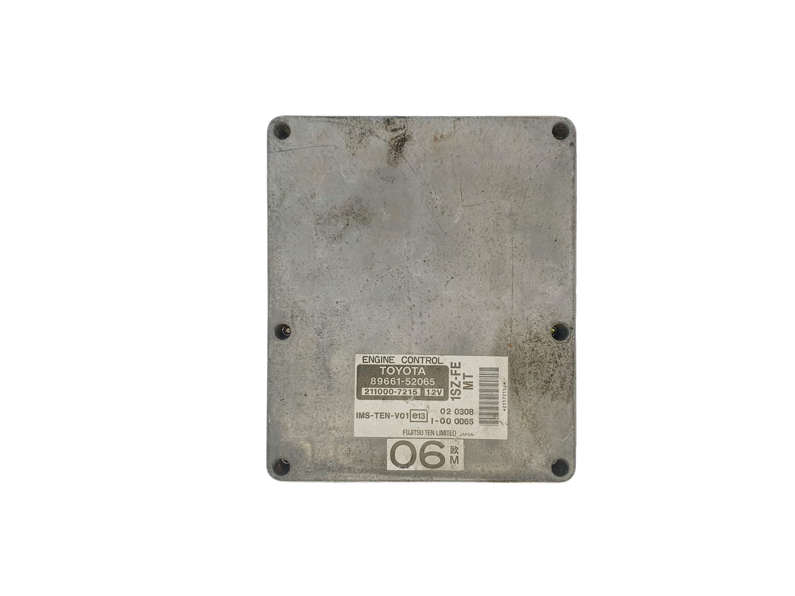 Steuergerät Toyota 89661-52065 211000-7215 Fujitsu 41733 main product photo