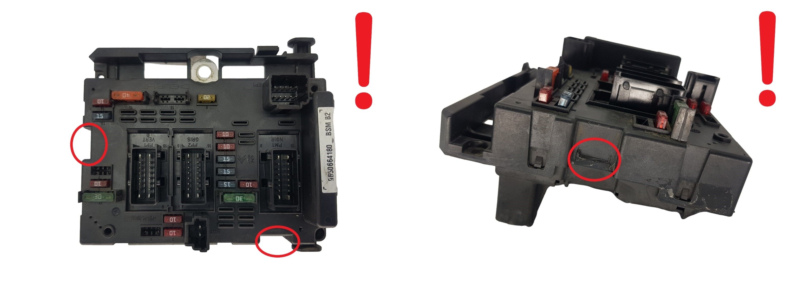 Steuergerät BSM B2 9650664180 PSA Delphi 2061 main product photo