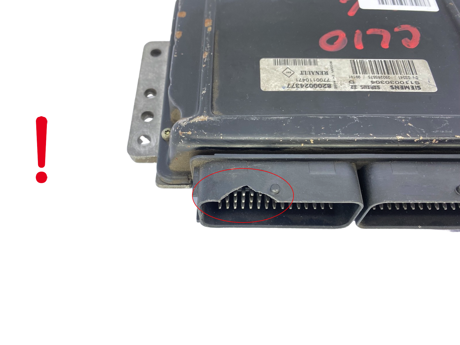 Steuergerät S110030304D 8200024377 7700110471 Renault Siemens 54631 main product photo