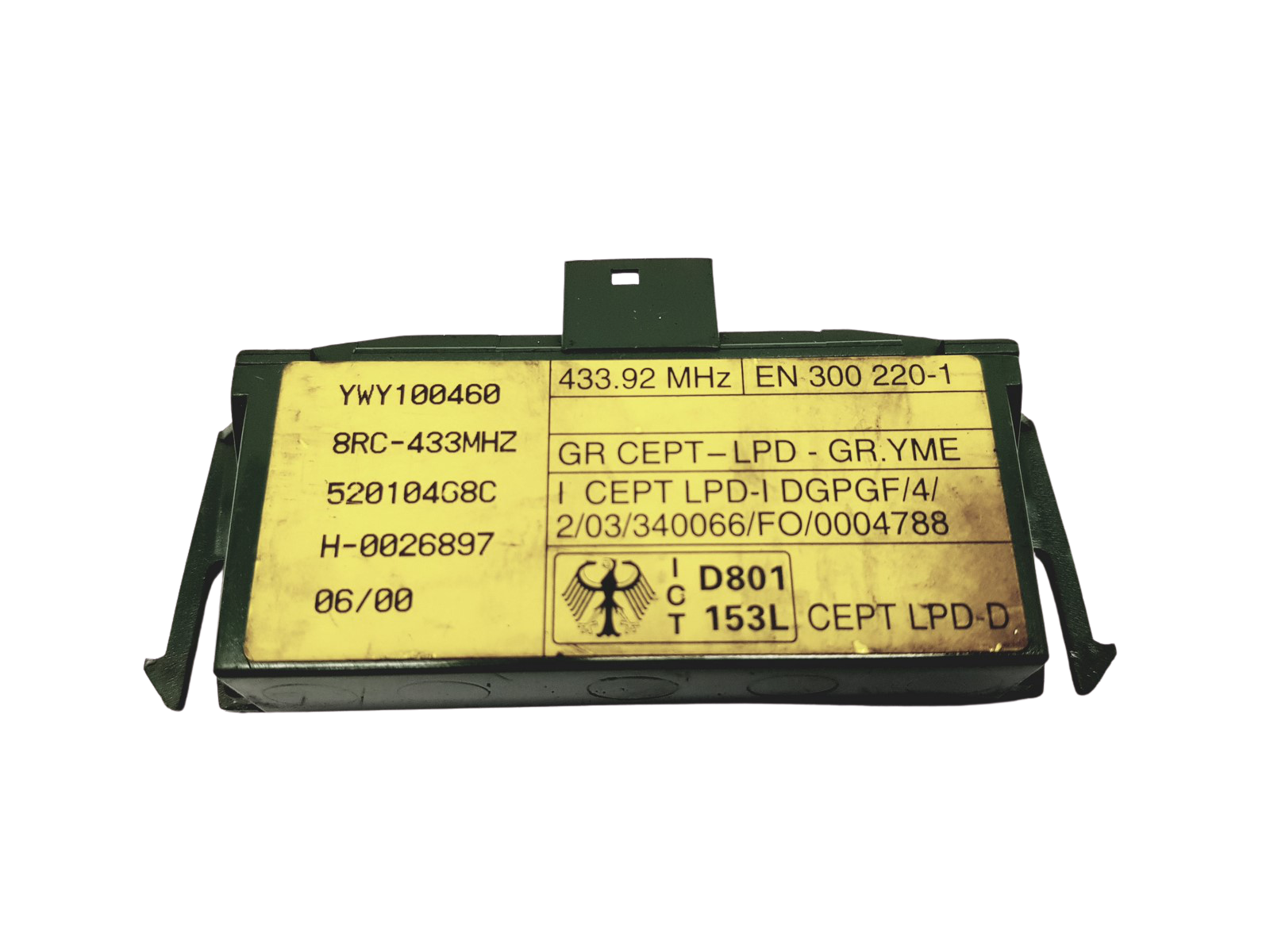 Steuergerät Land Rover YWY100460 52010468C 30962 main product photo