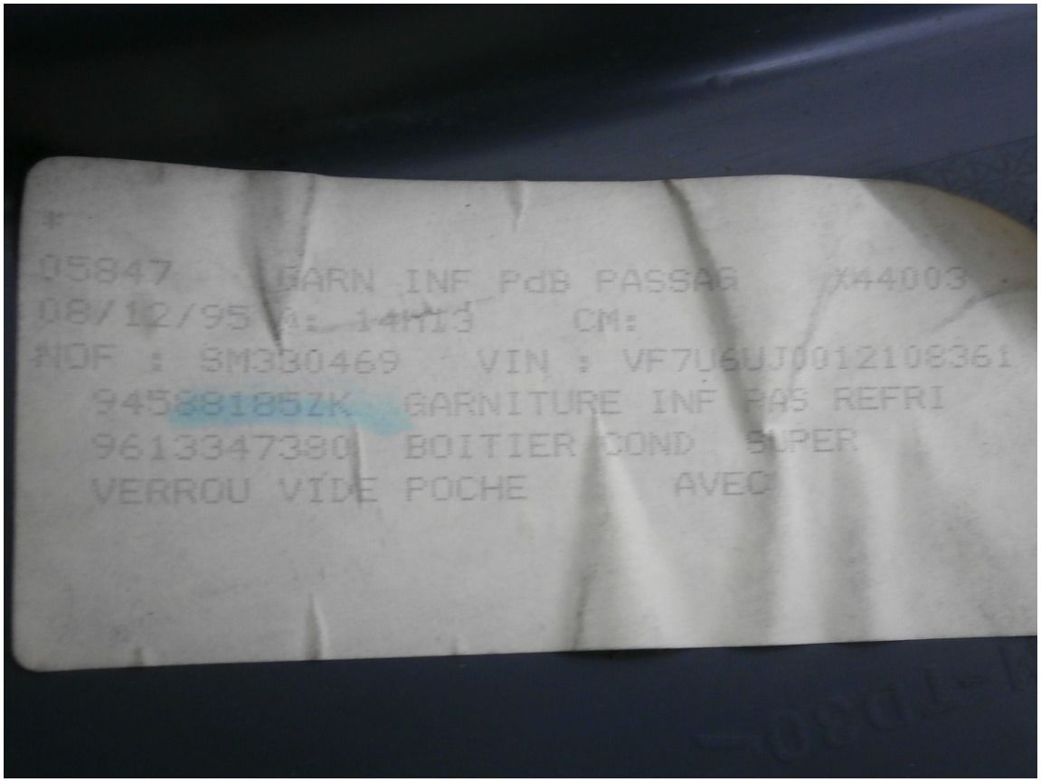 Schowek Deski Evasion 806 Zeta 9613347380 8220L7 main product photo