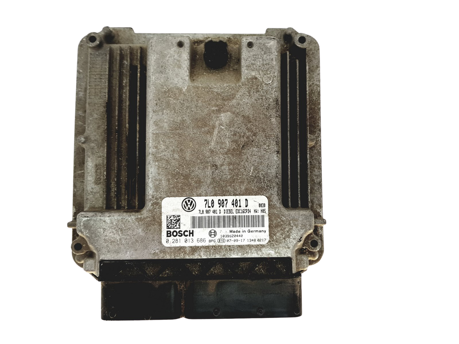 Steuergerät 7L0907401D 0281013686 VW Bosch main product photo