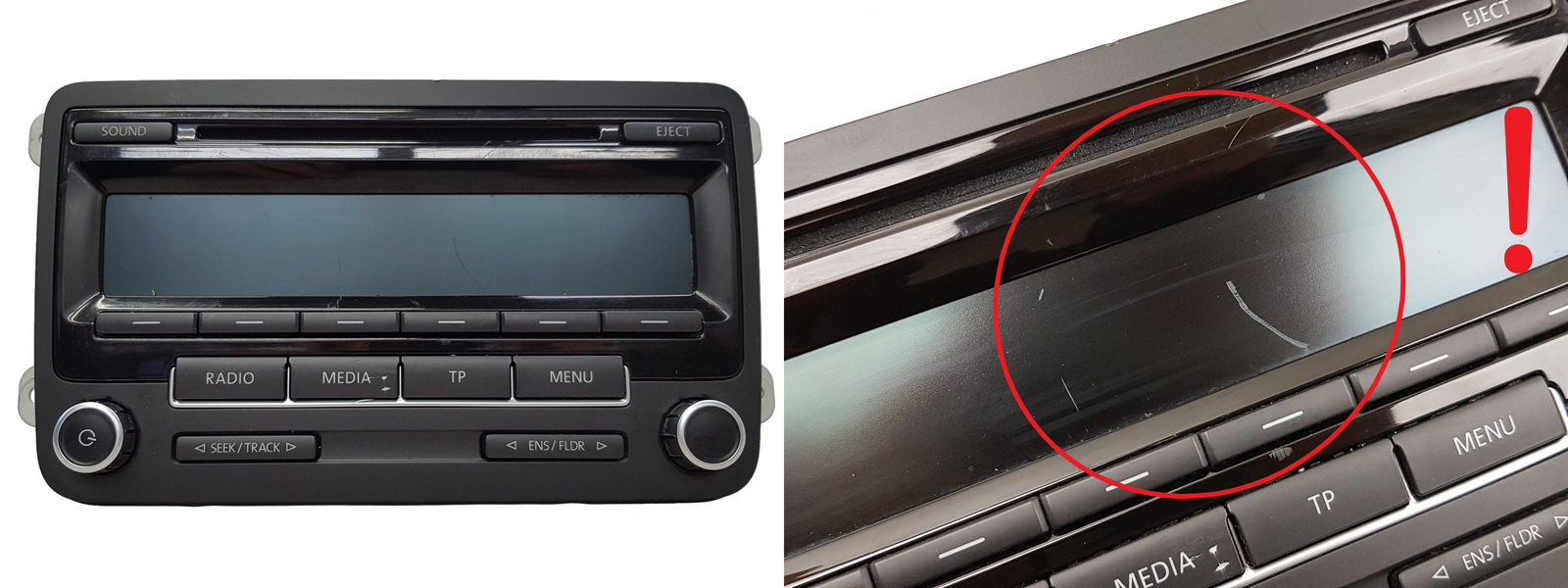 Cd-Radio VW 1K0035186AQ 7642272360 Bosch main product photo
