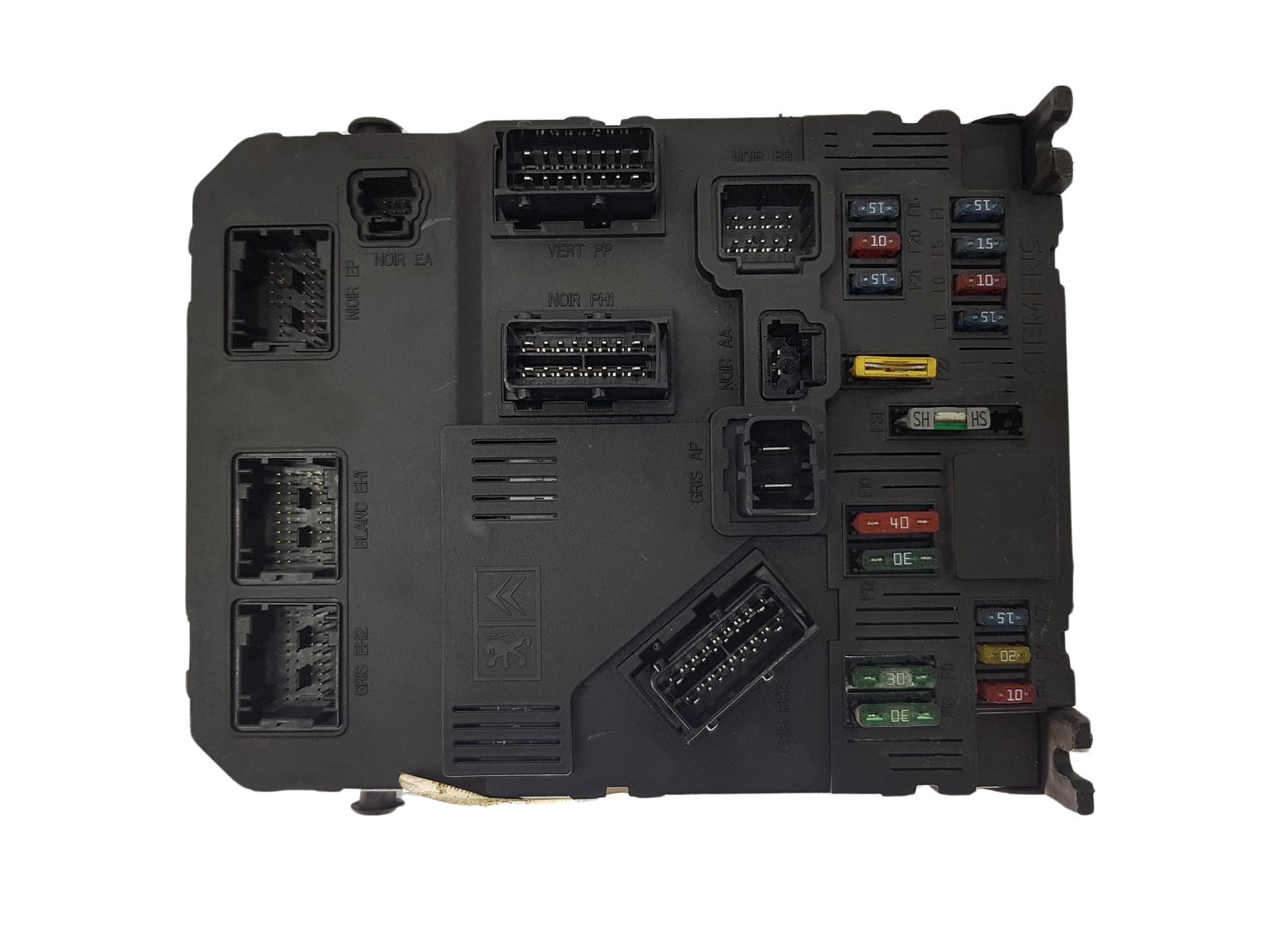 Steuergerät BSI E02-00 9650584680 S118085220B PSA Siemens 2272 main product photo