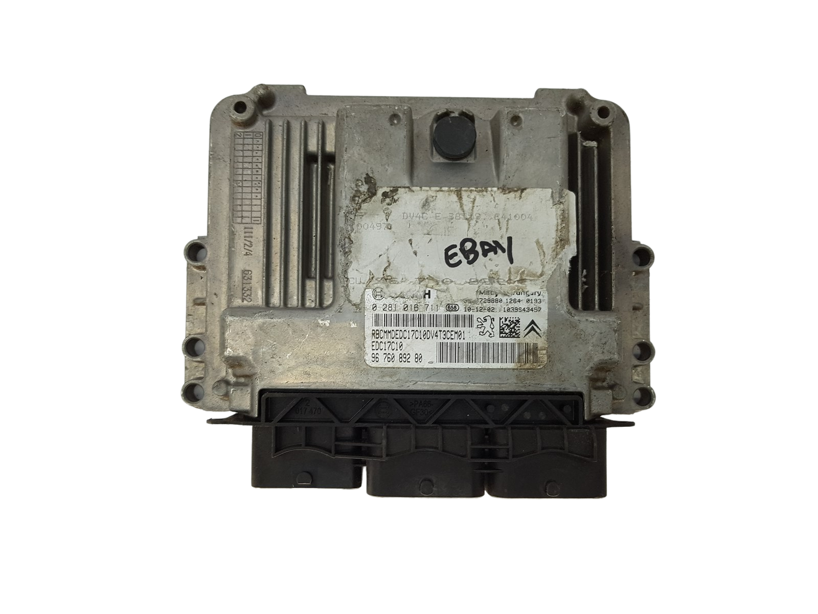 Steuergerät 9676089280 9666729880 0281016711 PSA Bosch 16299 main product photo