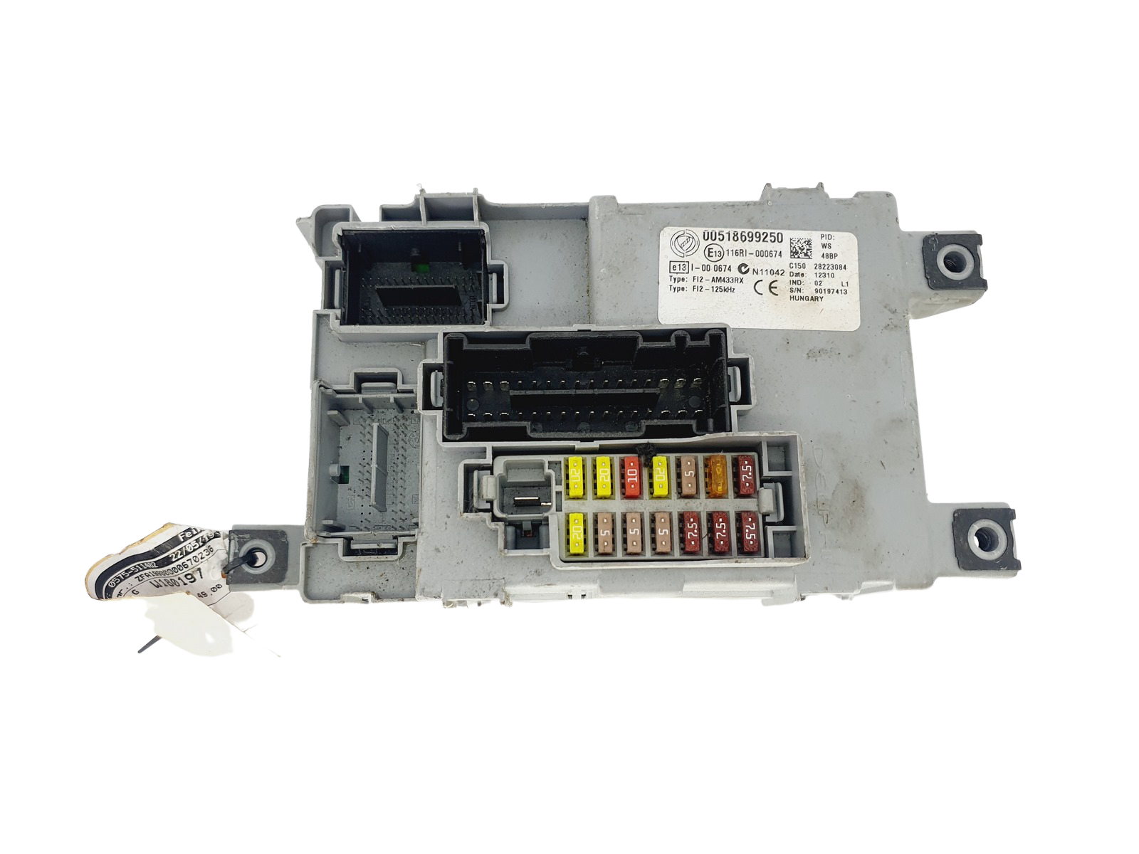 Sicherungskasten Relaiskasten Fiat 00518699250 28223084 37865 main product photo