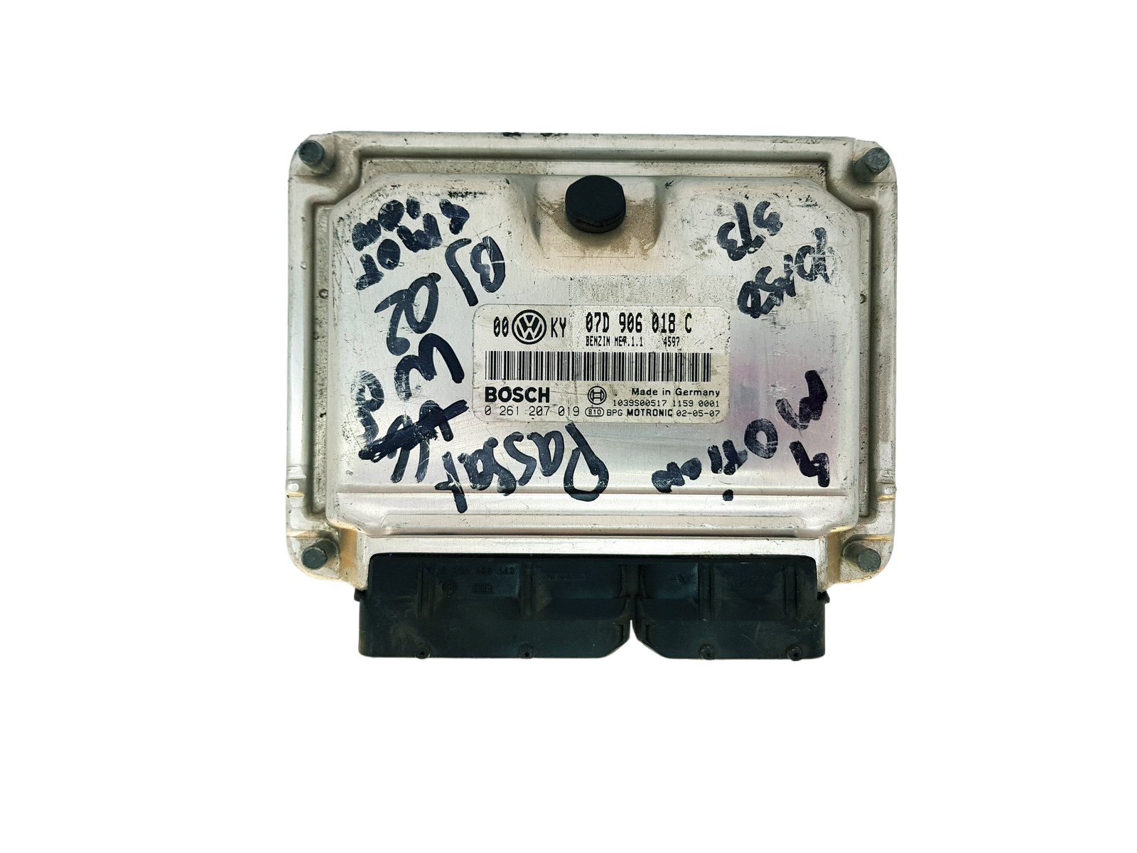 Steuergerät VW 07D906018C 0261207019 Bosch 32435 main product photo