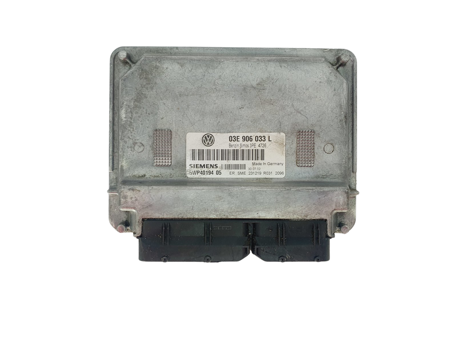 Steuergerät 03E906033L 5WP40194 05 VW Siemens 45482 main product photo