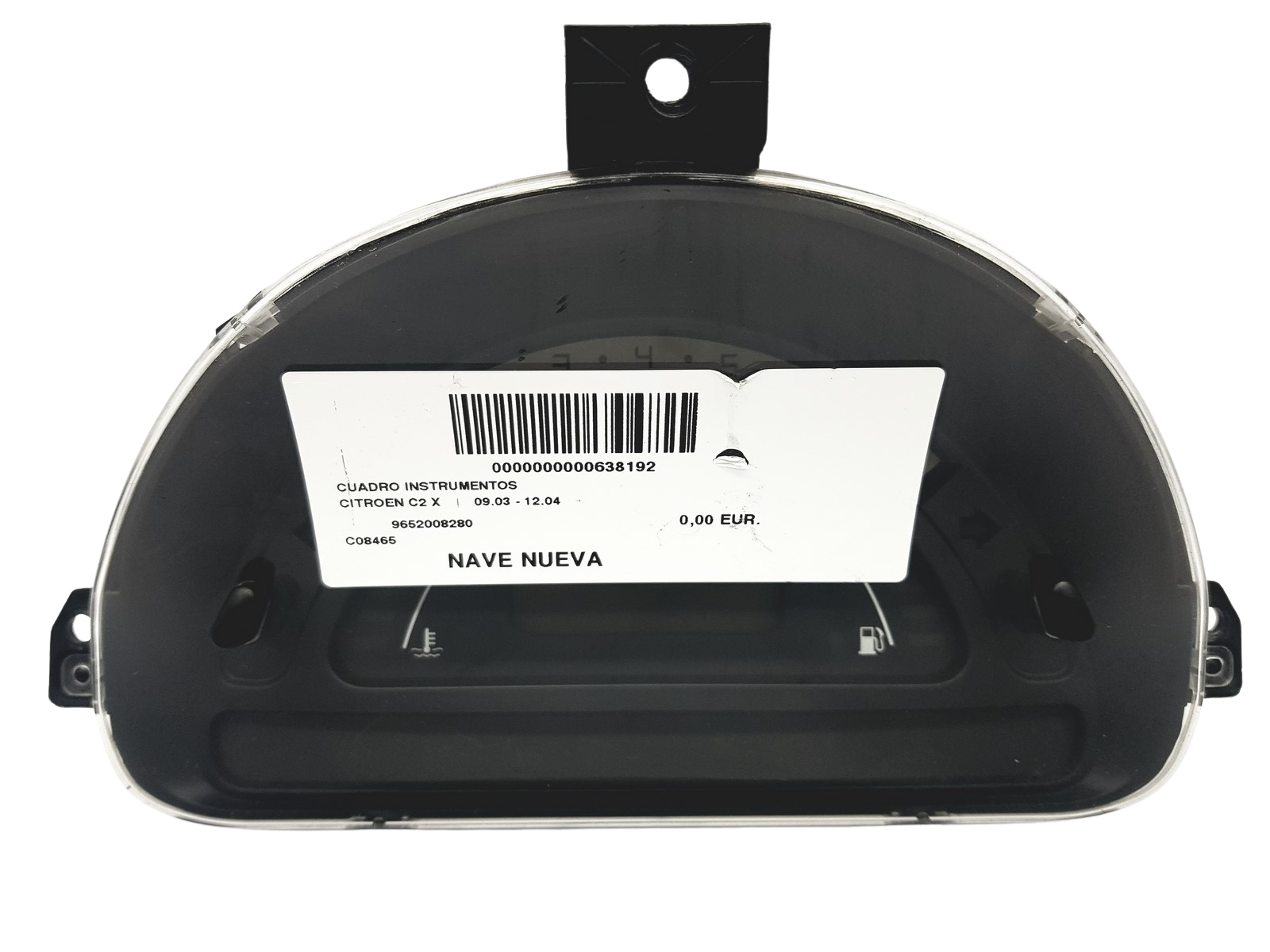 Tacho Kombiinstrument Citroen C2 C3 9652008280 G 00 55295 main product photo