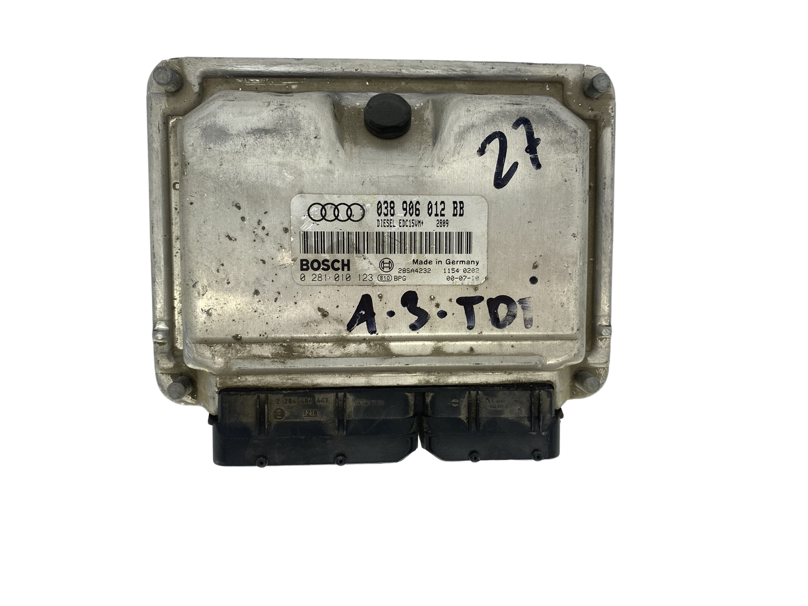 Steuergerät 038906012BB 0281010123 Audi Bosch 51644 main product photo