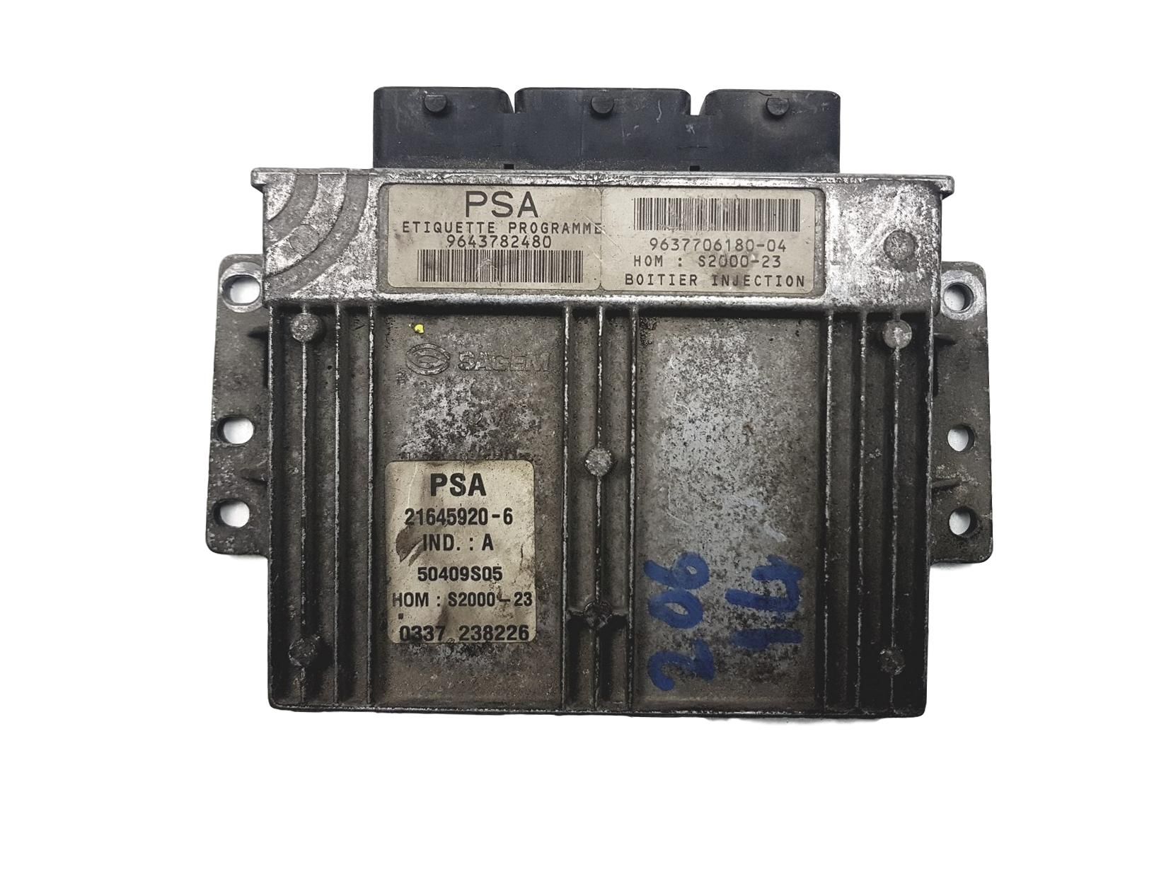 Steuergerät 9643782480 9637706180-04 21645920-6 PSA Sagem main product photo