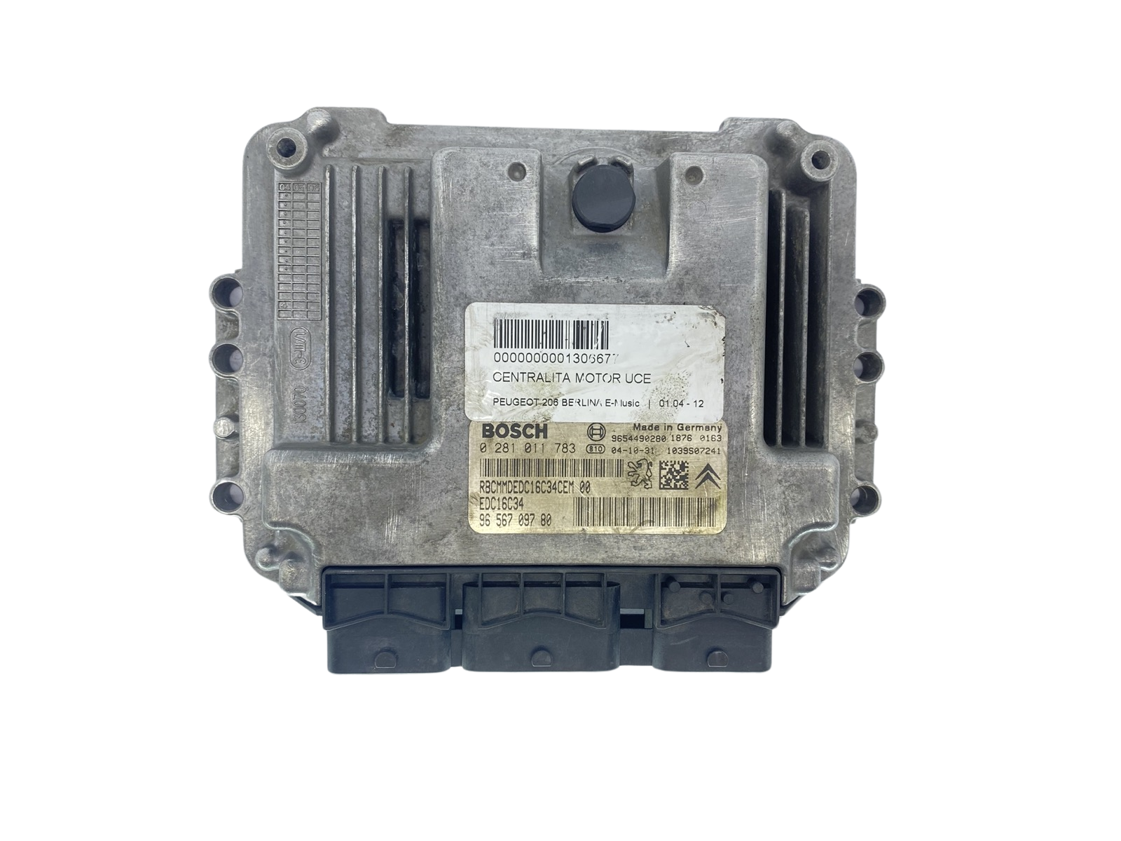 Steuergerät 0281011783 9656709780 9654490280 PSA Bosch 63249 main product photo