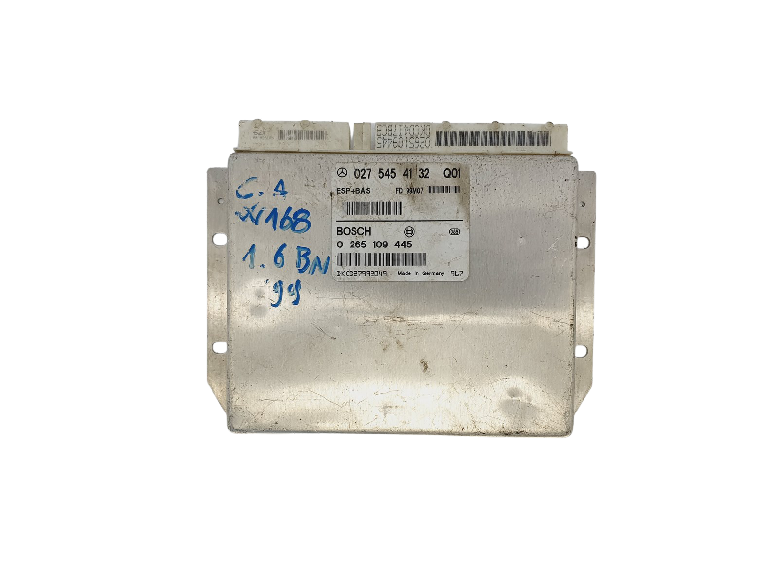 Steuergerät ESP 0275454132 0265109445 Mercedes Bosch 41748 main product photo