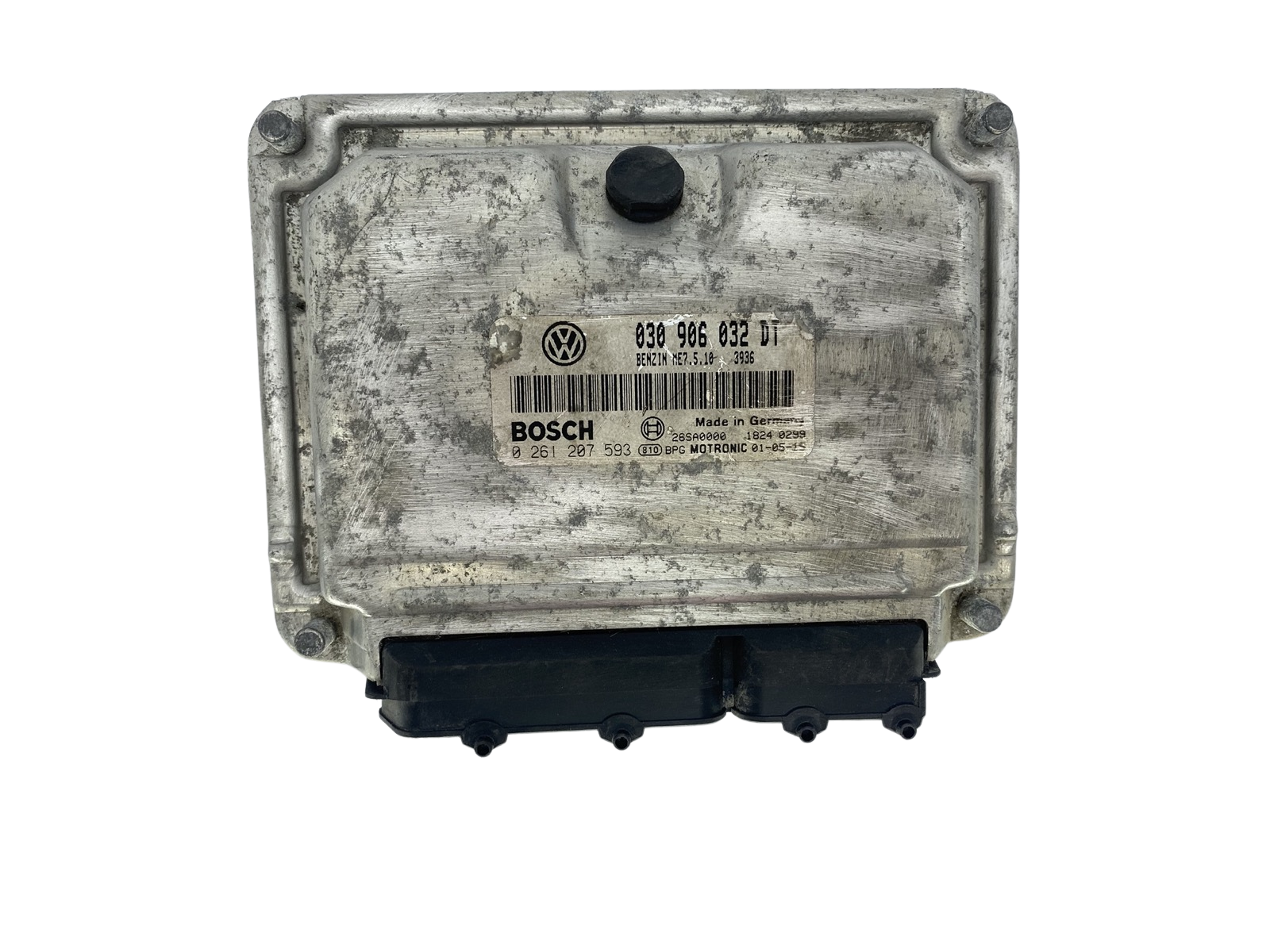 Motorsteuerung VW 030906032DT 0261207593 Bosch 50901 main product photo