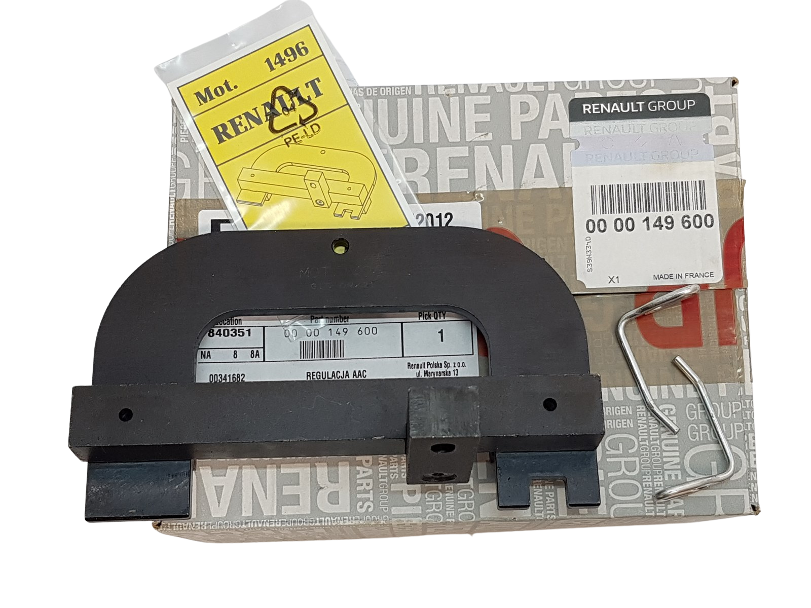 Reparatursatz Neues Original Renault 0000149600 main product photo
