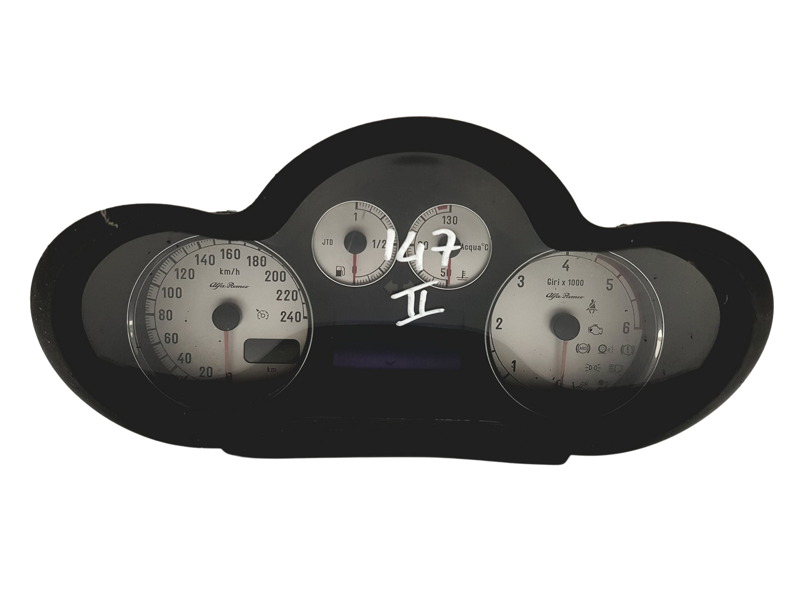 Tacho Kombiinstrument Alfa Romeo 147 156056632 110080304017 59278 main product photo