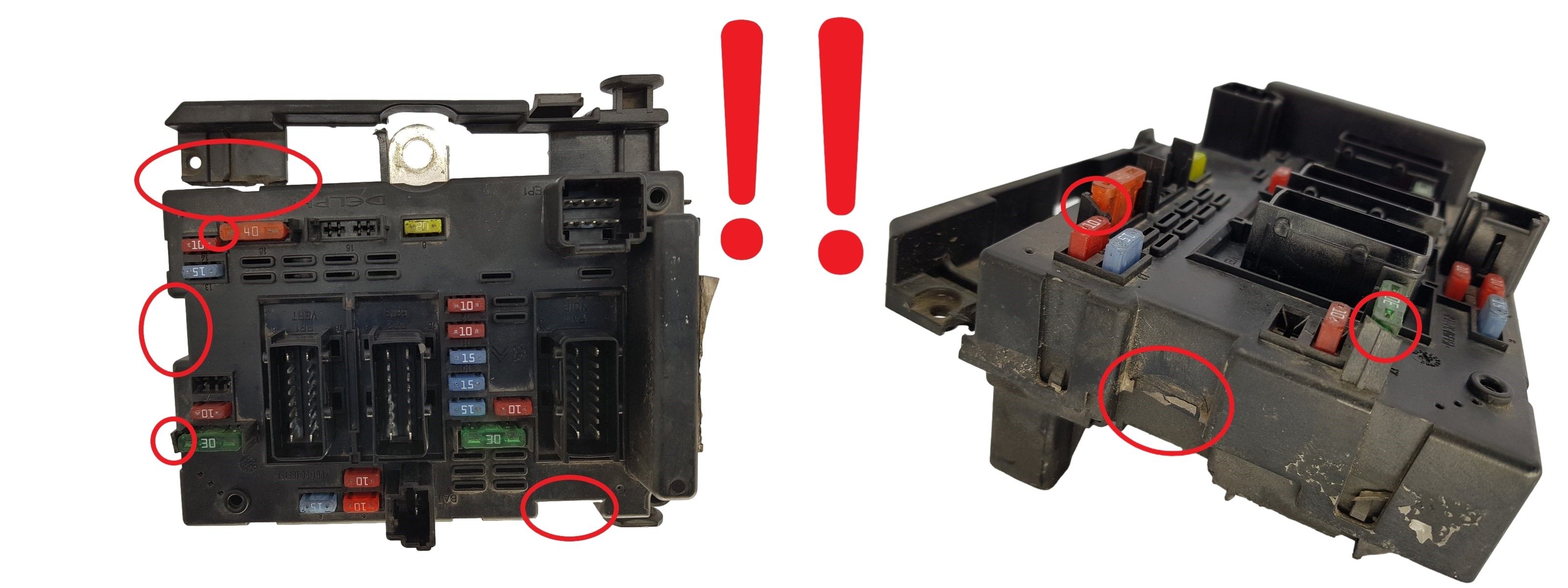 Steuergerät BSM B3 9650664080 PSA Delphi 1380 main product photo