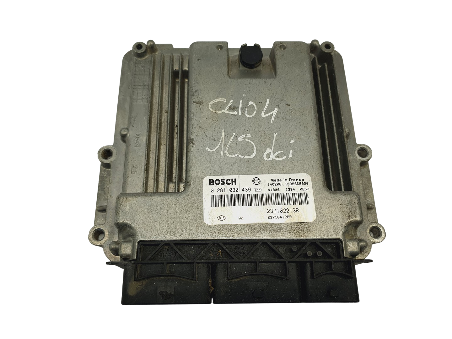 Steuergerät Renault 0281030439 237102213R 237104128R Bosch 68043 main product photo