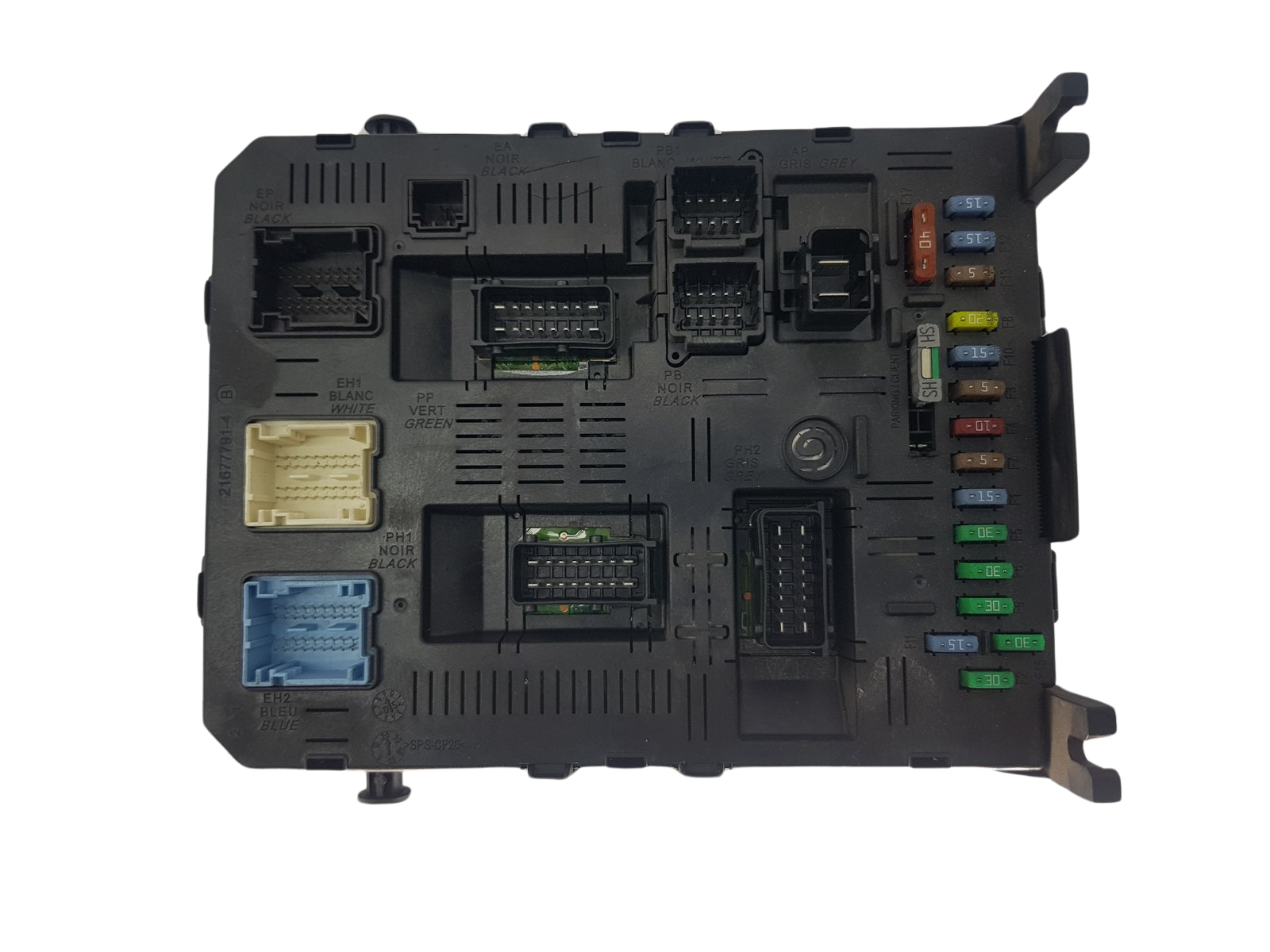 Steuergerät BSI 2004 H05-01 9660105980 PSA Johnson Controls 1936 main product photo