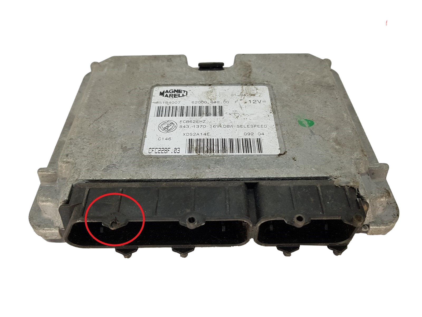 Steuergerät 55184007 62000.048.00 CFC228F.03 Magneti Marelli Lancia main product photo