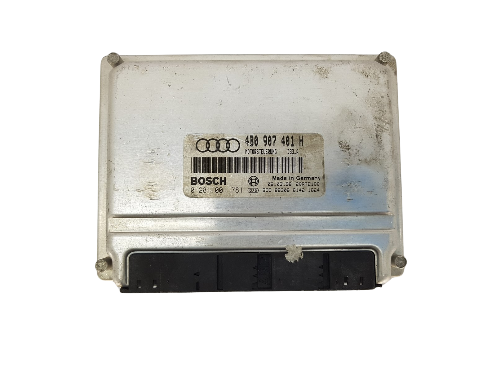 Steuergerät 4B0907401H 0281001781 Audi Bosch 3433 main product photo