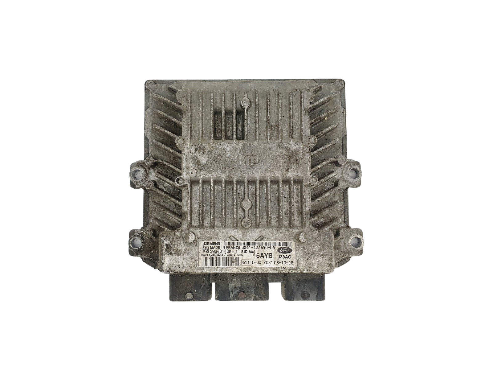 Steuergerät 3S61-12A650-LB 5WS40140D-T SID 804 Ford Siemens 35458 main product photo