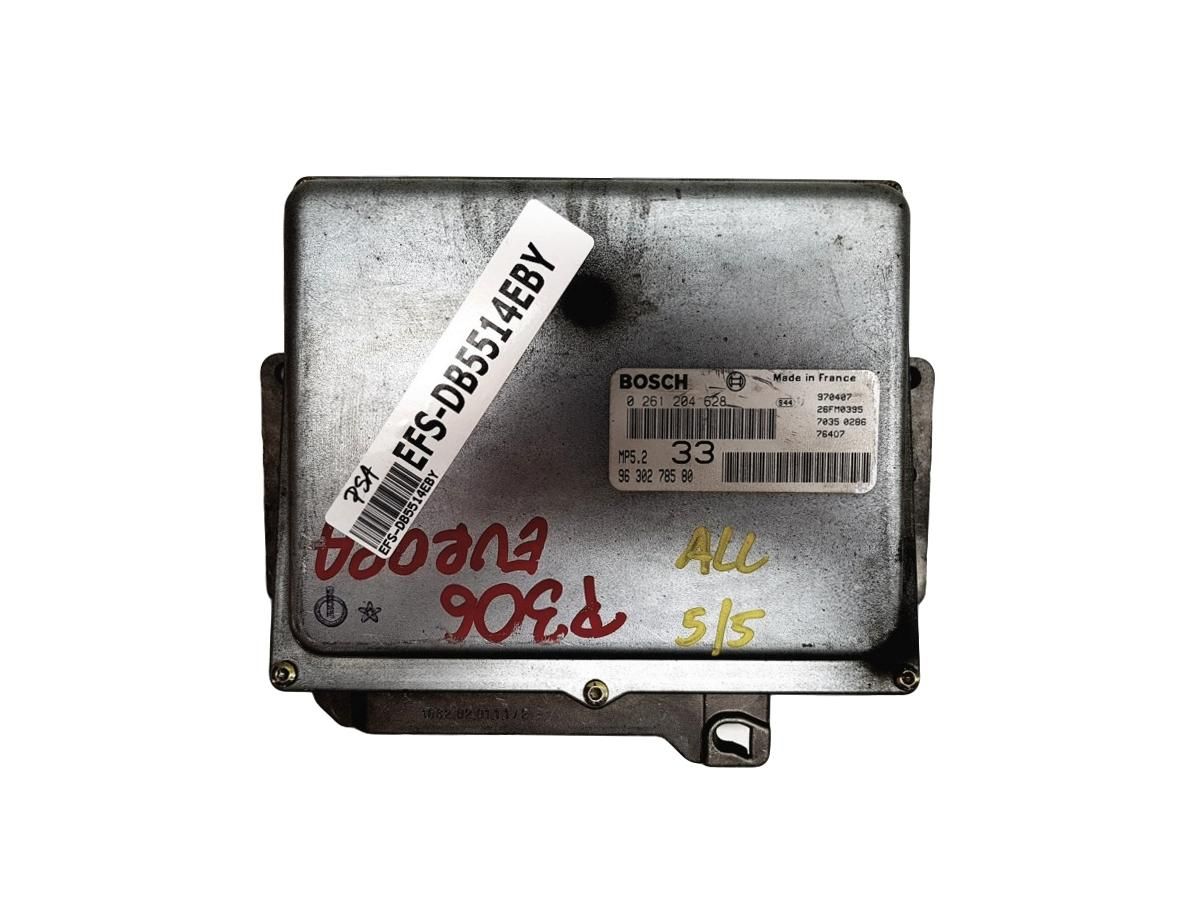 Steuergerät 0261204628 9630278580 26FM0395 MP5.2 PSA Bosch 5514 main product photo