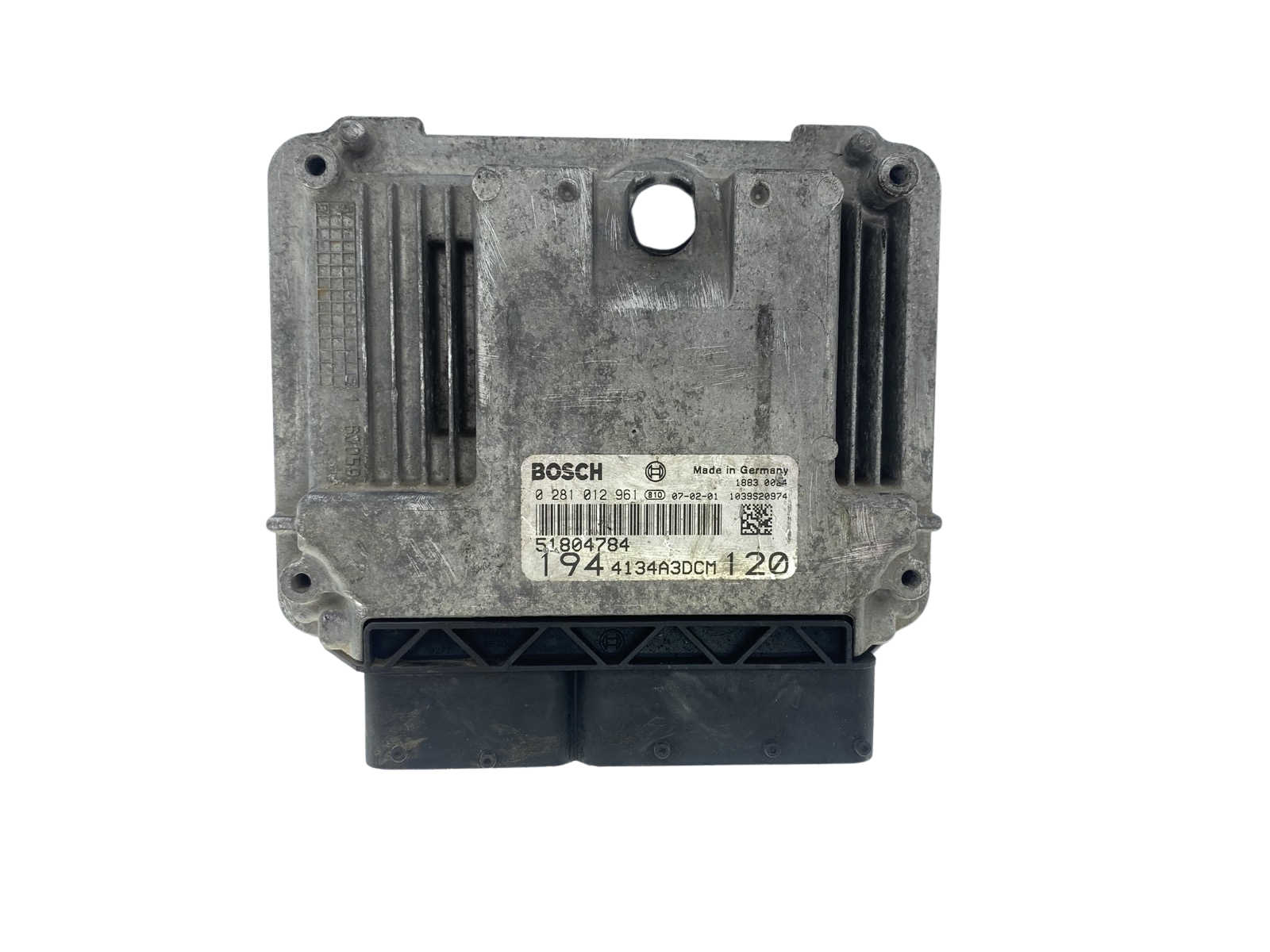 Steuergerät 0281012961 51804784 4134A3DCM Fiat Bosch 50920 main product photo