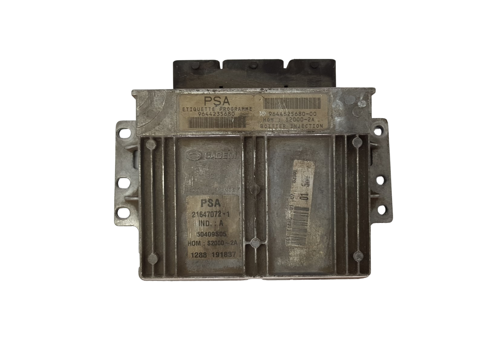 Steuergerät 9644235680 9644625680-00 21647072-1 PSA Sagem 18642 main product photo