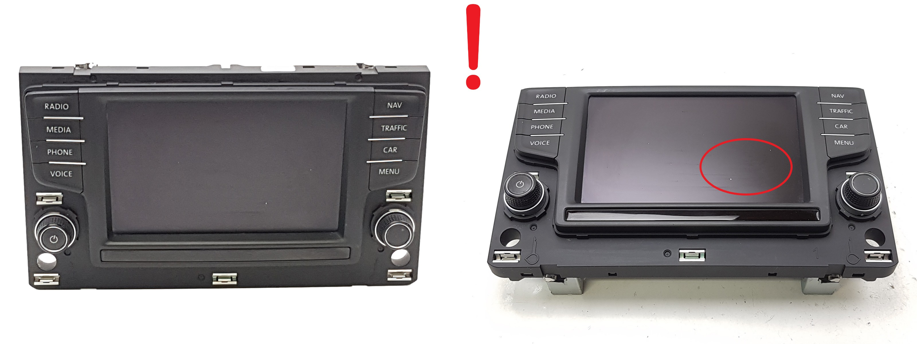 Radio-Display Navi Volkswagen 3G0919605D ABT Std2 Nav main product photo