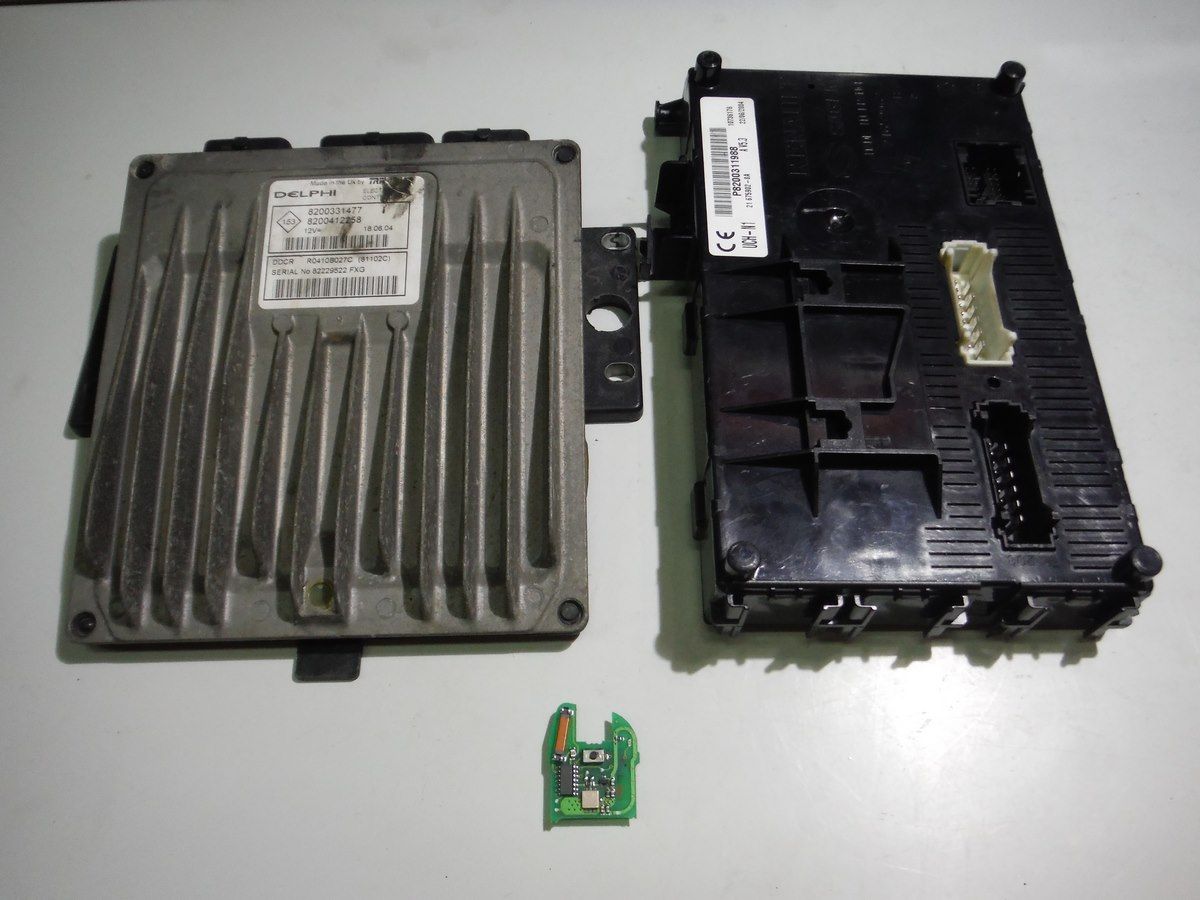 Sterownik UCH-N1 IMO 8200331477 Renault Clio II 2 main product photo