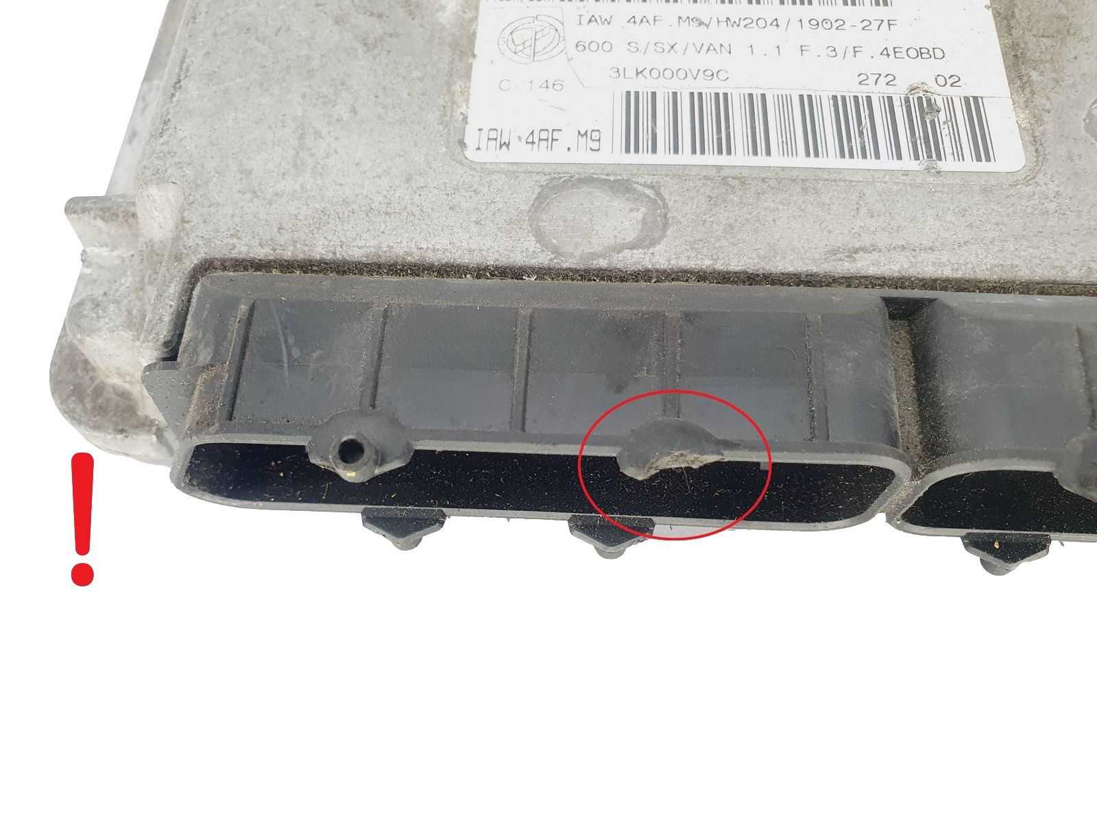 Steuergerät 55187043 IAW4AF.M9 Fiat Magneti Marelli 44900 main product photo