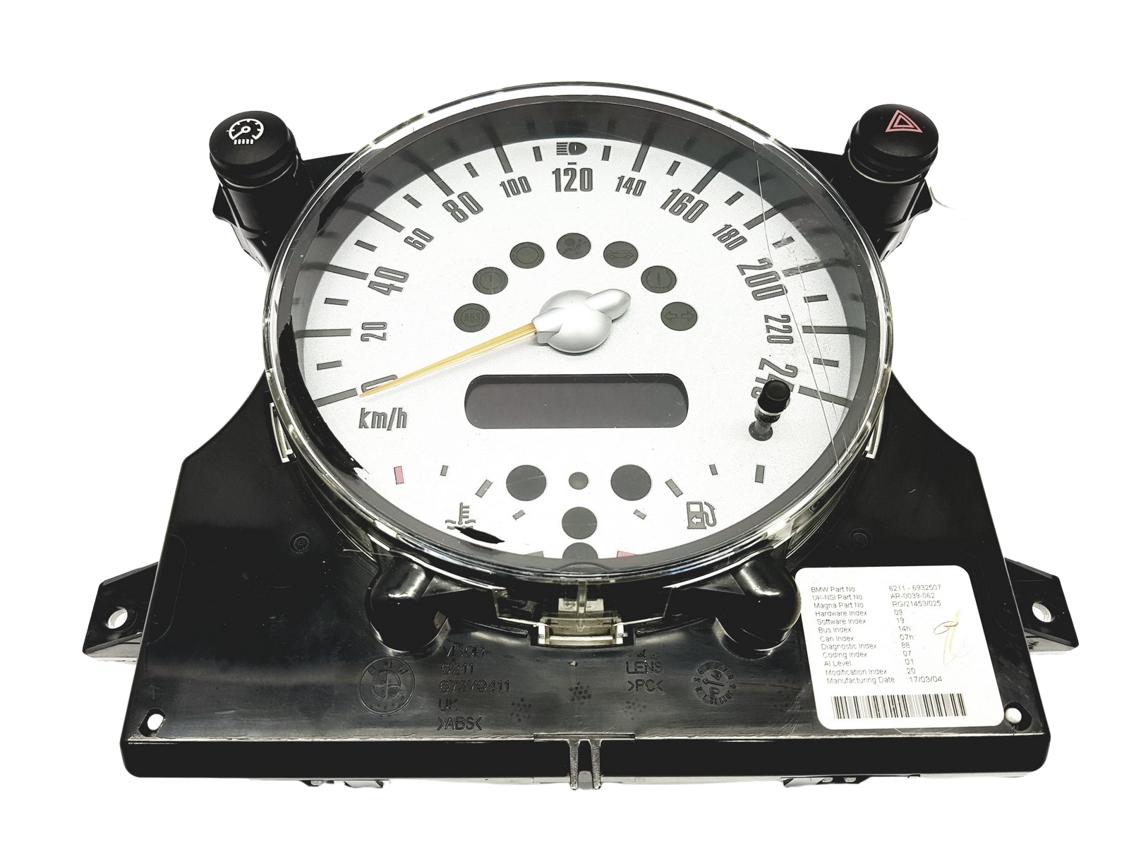 Tacho Kombiinstrument Mini One Cooper 6211 6932507 52018 main product photo
