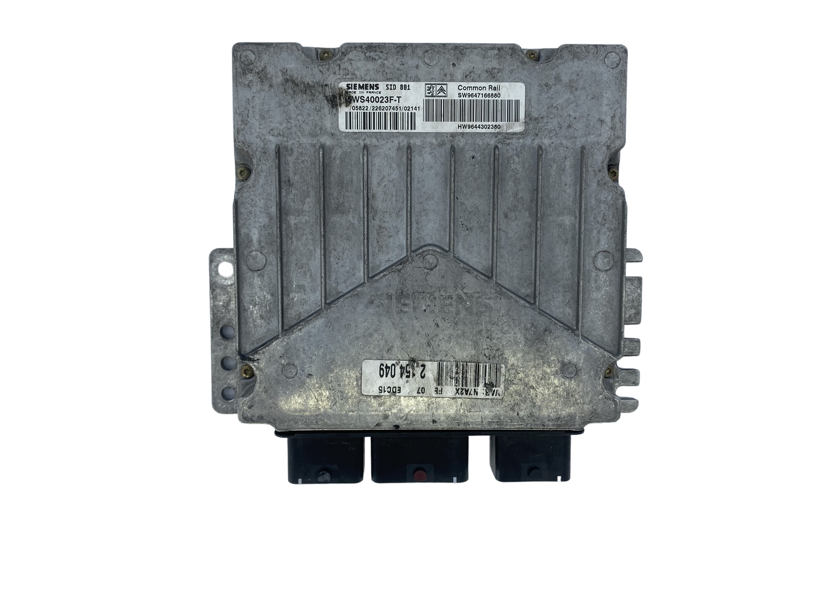 Steuergerät 5WS40023F-T 9647166880 9644302380 PSA Siemens 49523 main product photo