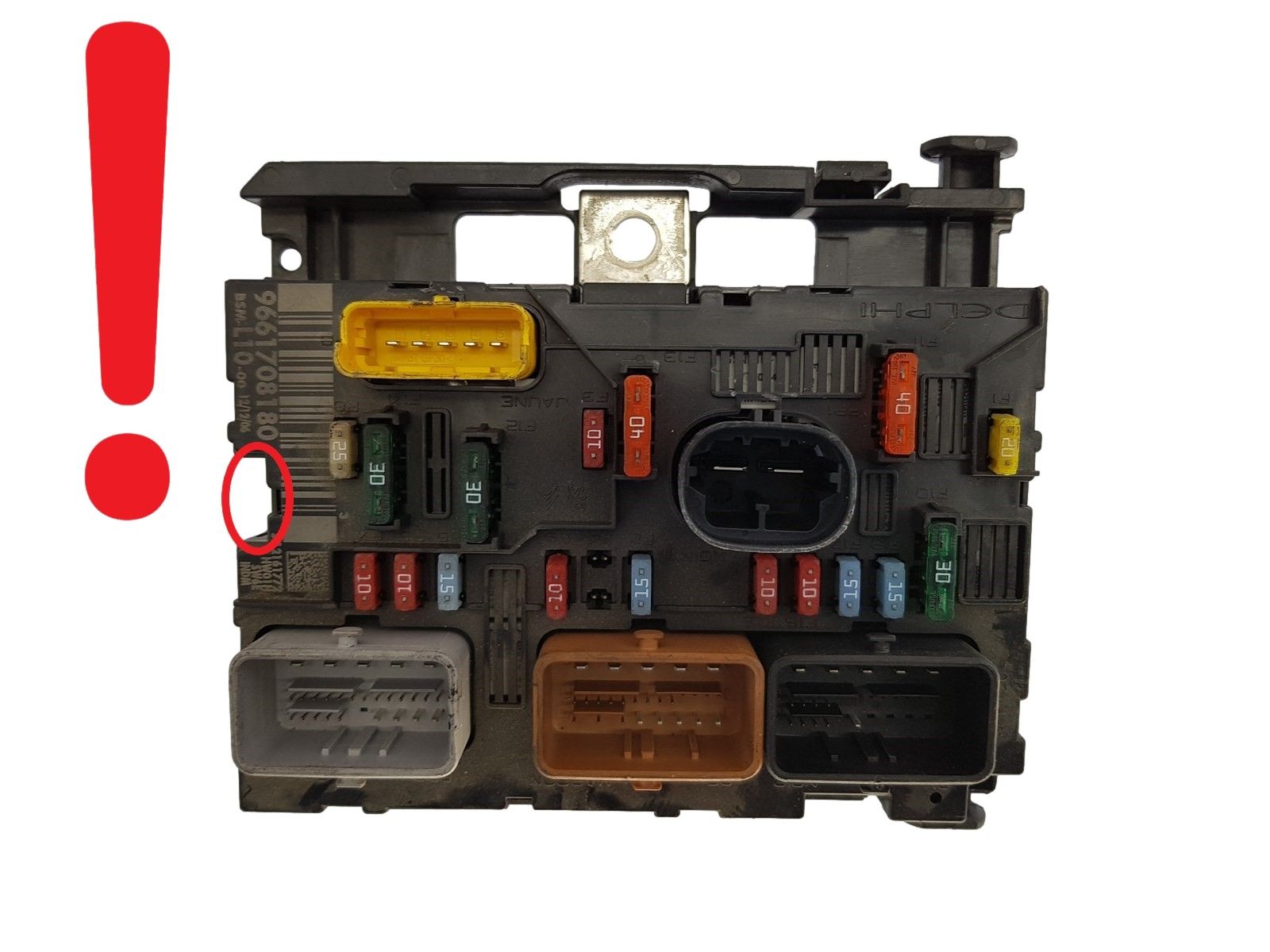 Steuergerät BSM-L10-00 9661708180 PSA Delphi 1231 main product photo