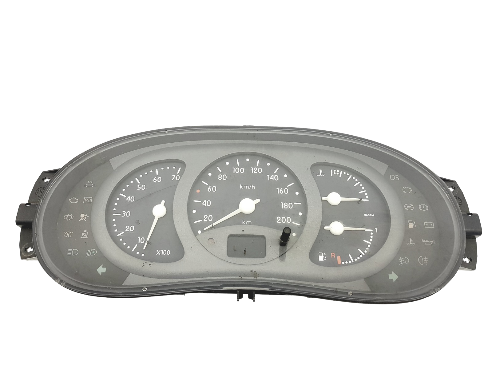 Tacho Kombiinstrument Renault Clio 2 7700410432 F 44222 main product photo
