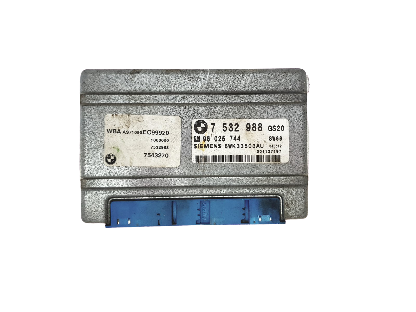 Steuergerät 7532988 5WK33503AU BMW Siemens 25430 main product photo