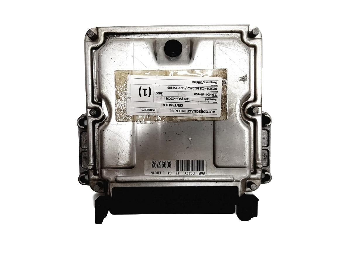 Steuergerät 0281010252 9635158180 28FM0156 PSA Bosch main product photo