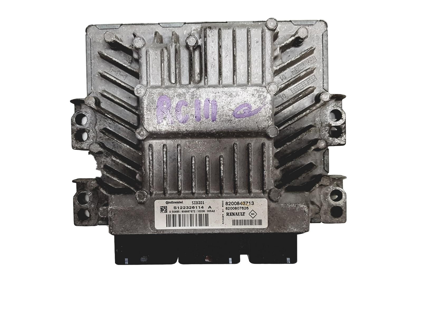 Steuergerät S122326114A SID301 8200843713 8200807626 Renault 12683 main product photo